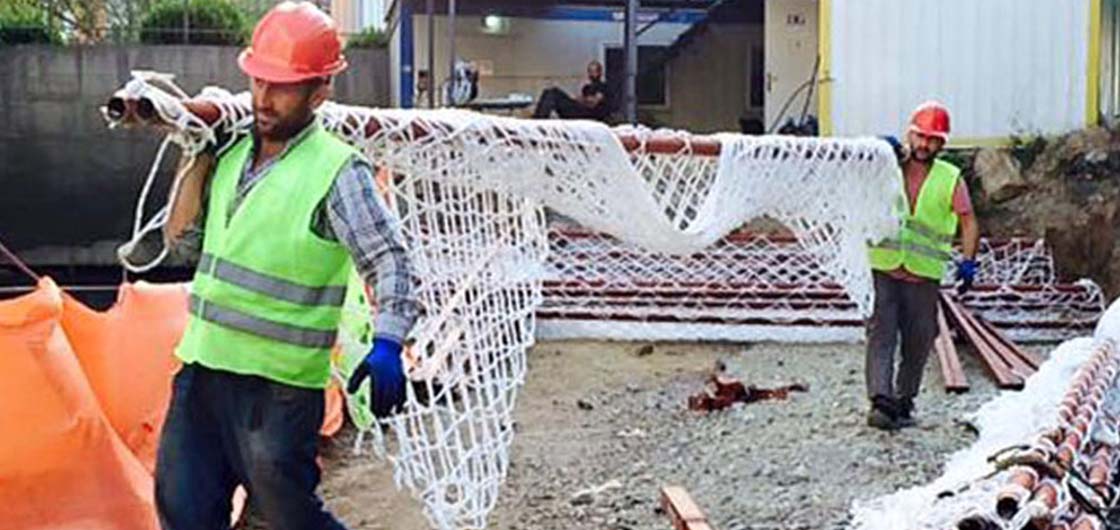 ikra inşaat güvenlik ağları