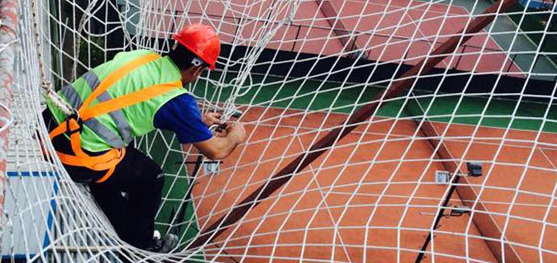 ikra inşaat güvenlik fileleri