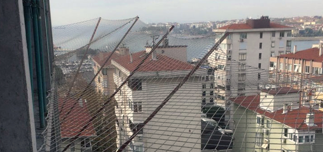 inşaat güvenlik filesi